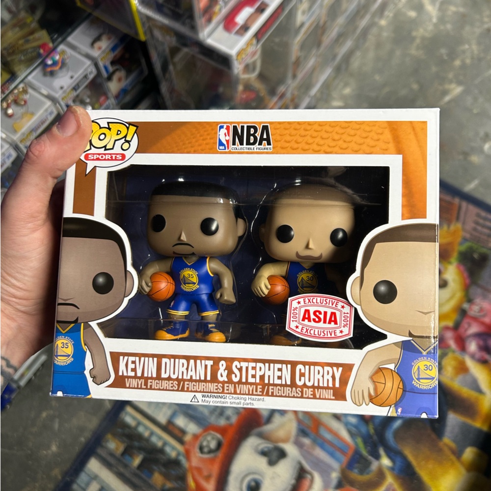 Super RARE unreleased 2Pack Kevin Durant & Stephen Curry